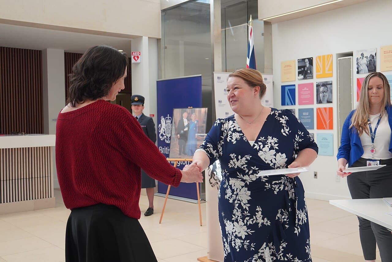 A British citizenship ceremony