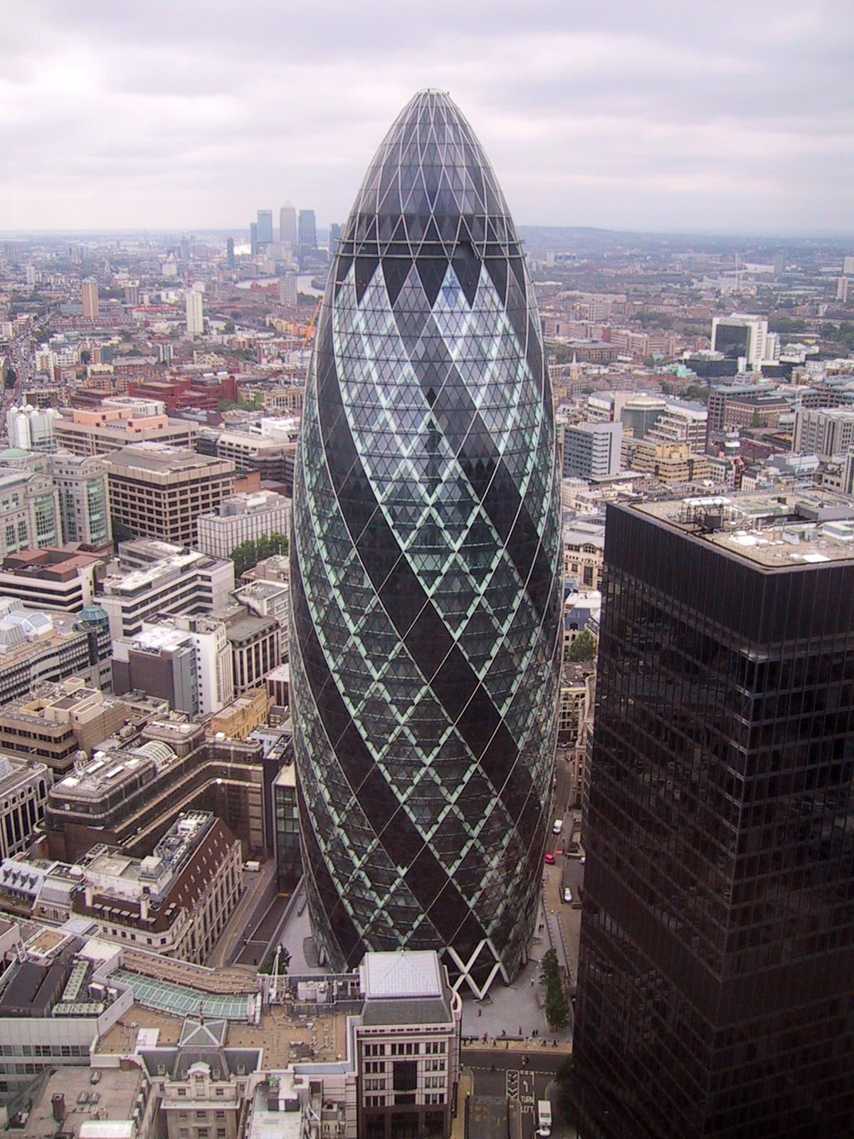 30 St Mary Axe ("The Gherkin"), a London office tower